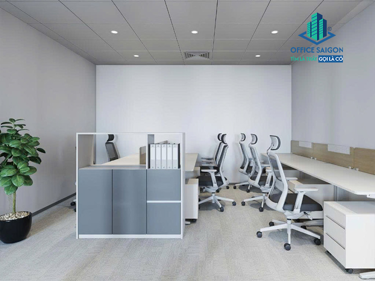 Khu vực làm việc chung W Signature Center Phú Mỹ Hưng Tower