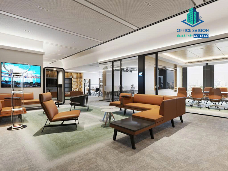 Khu vực tiếp khách cao cấp W Signature Center Phú Mỹ Hưng Tower