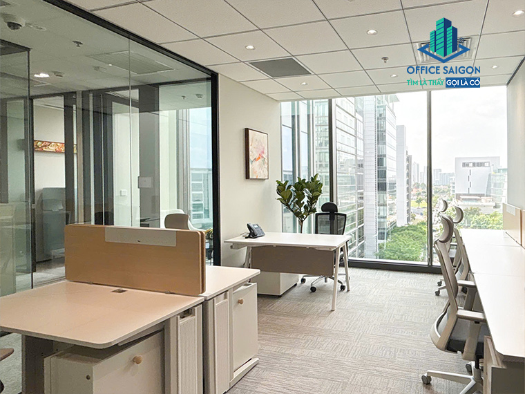 Văn phòng riêng có cửa sổ W Signature Center Phú Mỹ Hưng Tower