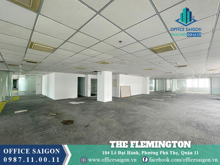 Diện tích cho thuê The Flemington Lê Đại Hành