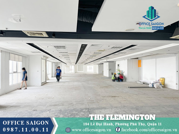 Diện tích cho thuê The Flemington Lê Đại Hành