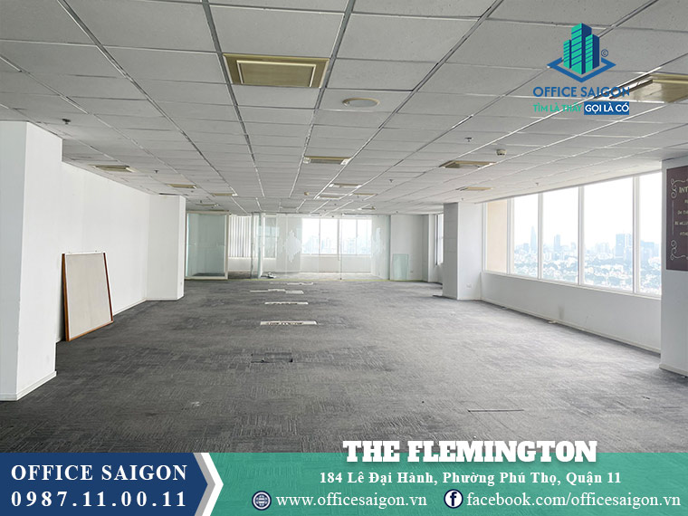 Diện tích cho thuê The Flemington Lê Đại Hành