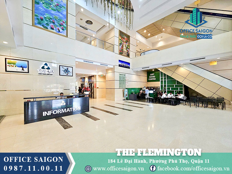 Lễ tân The Flemington Lê Đại Hành