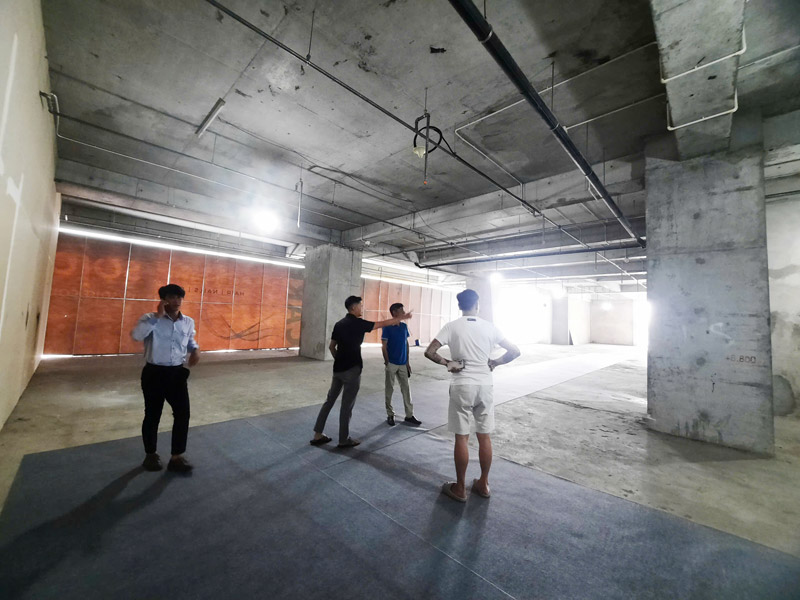 Hình ảnh khảo sát thực tế tại Pearl Center ngày 17/7/2026