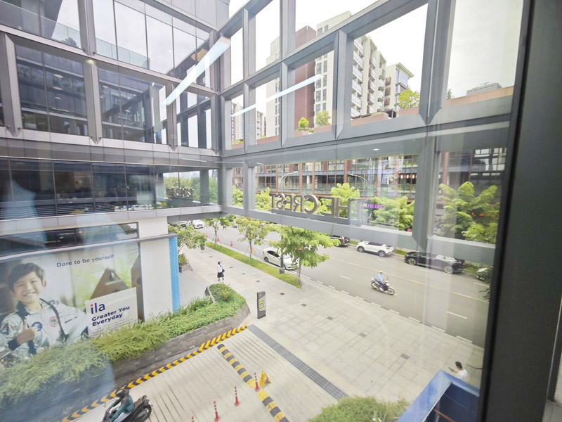 Hình ảnh khảo sát thực tế tại The Crest Office ngày 12/03/2026