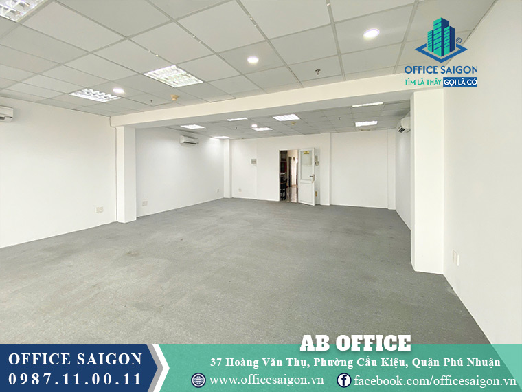 Diện tích sàn cho thuê 75m2 lầu 8