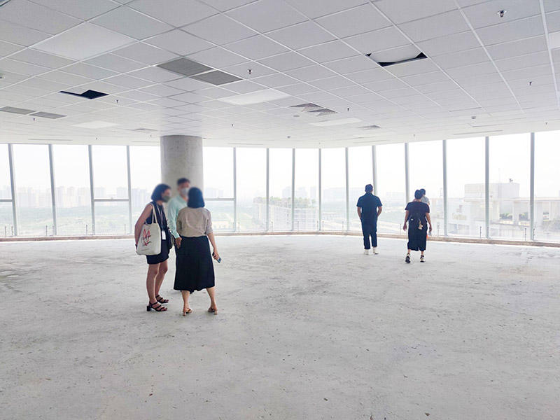 Hình ảnh khảo sát thực tế tại Thisofic Tower ngày 2/06/2026