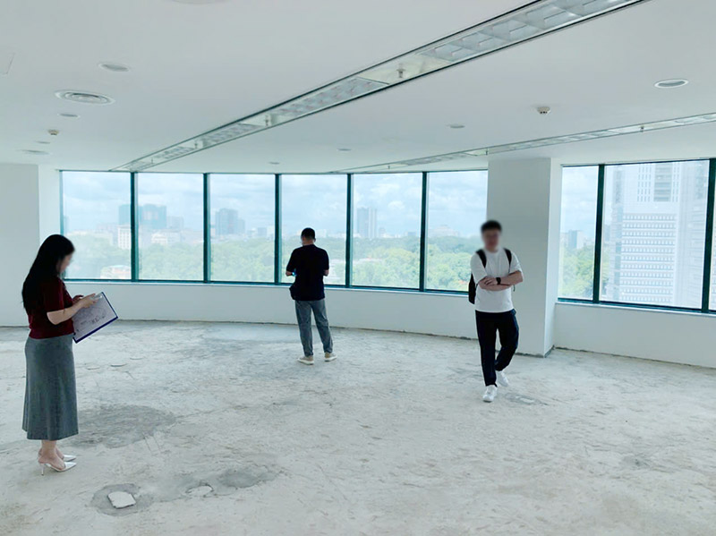 Hình ảnh khảo sát thực tế tại Diamond Plaza ngày 6/8/2026