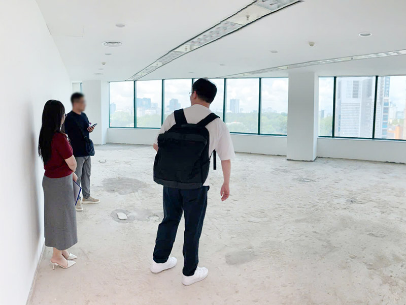 Hình ảnh khảo sát thực tế tại Diamond Plaza ngày 6/8/2026
