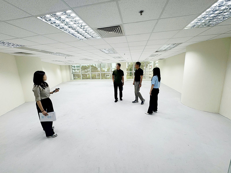 Hình ảnh khảo sát thực tế tại Saigon Trade Center ngày 8/8/2026