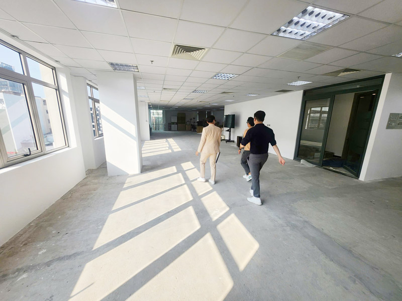 Hình ảnh khảo sát thực tế tại Saigon Finance Center ngày 18/07/2026