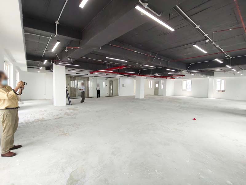 Hình ảnh khảo sát thực tế tại The Atelier Building ngày 27/10/2026