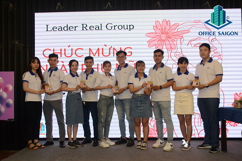 Ngay Phu Nu Viet Nam 2020 va sinh nhat Tong giam doc Leader Real Group