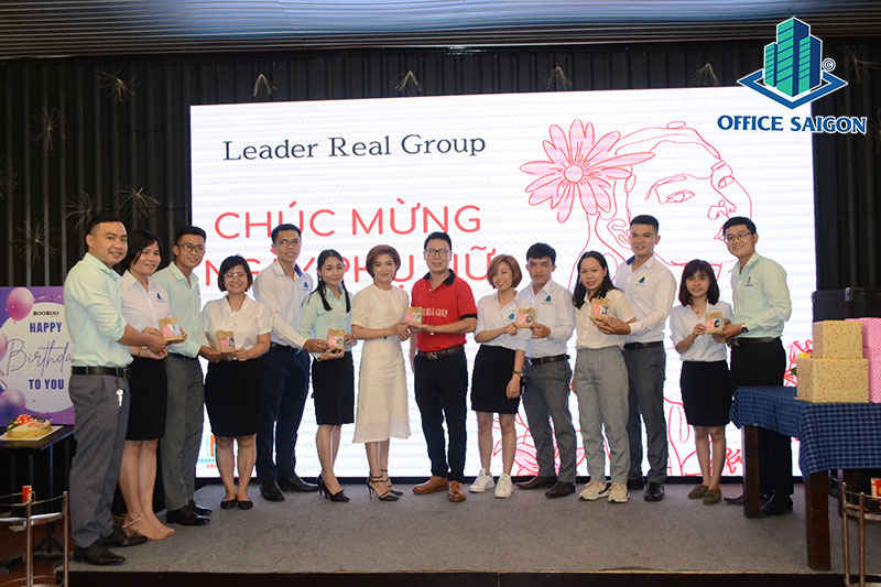 Ngay Phu Nu Viet Nam 2020 va sinh nhat Tong giam doc Leader Real Group