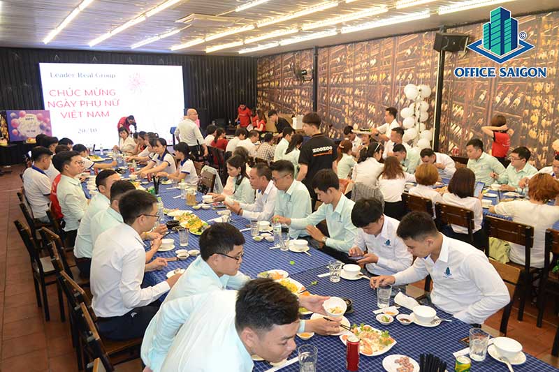Ngay Phu Nu Viet Nam 2020 va sinh nhat Tong giam doc Leader Real Group