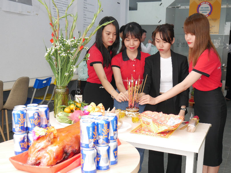 Tân Niên mừng xuân Nhâm Dần mừng 2022 tại Office Saigon