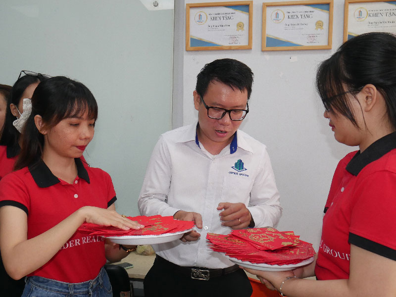 Tân Niên mừng xuân Nhâm Dần mừng 2022 tại Office Saigon
