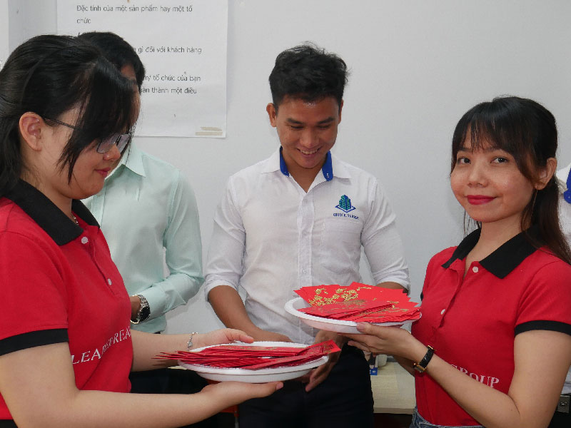 Tân Niên mừng xuân Nhâm Dần mừng 2022 tại Office Saigon