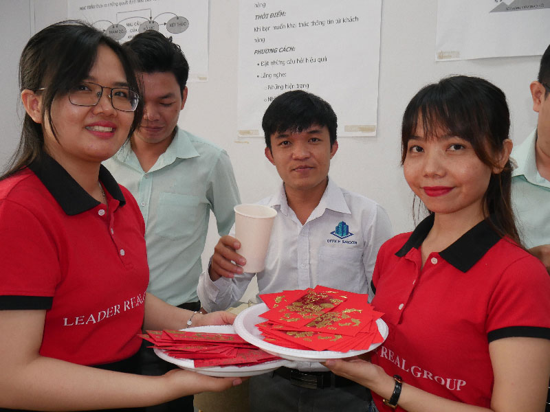Tân Niên mừng xuân Nhâm Dần mừng 2022 tại Office Saigon
