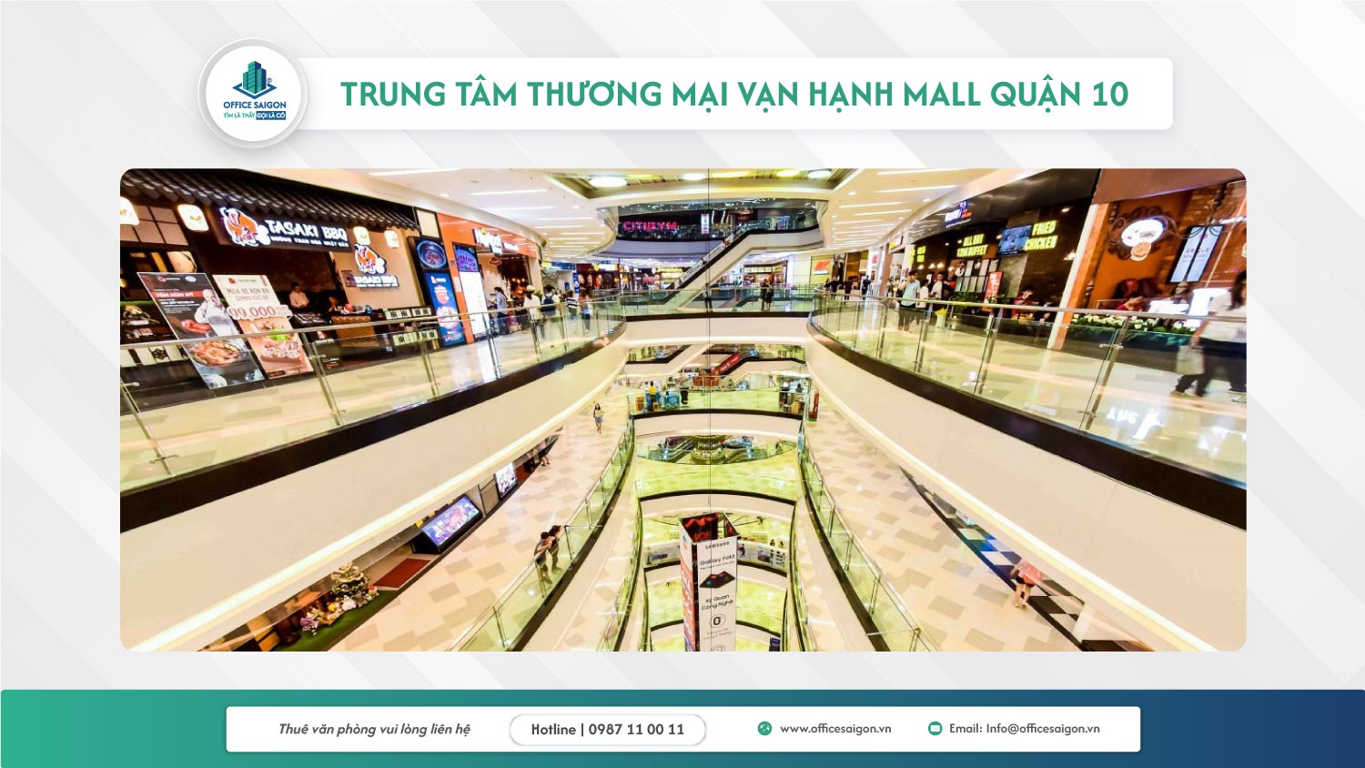 TTTM Vạn Hạnh Mall - hoạt động kinh tế sôi động nhất