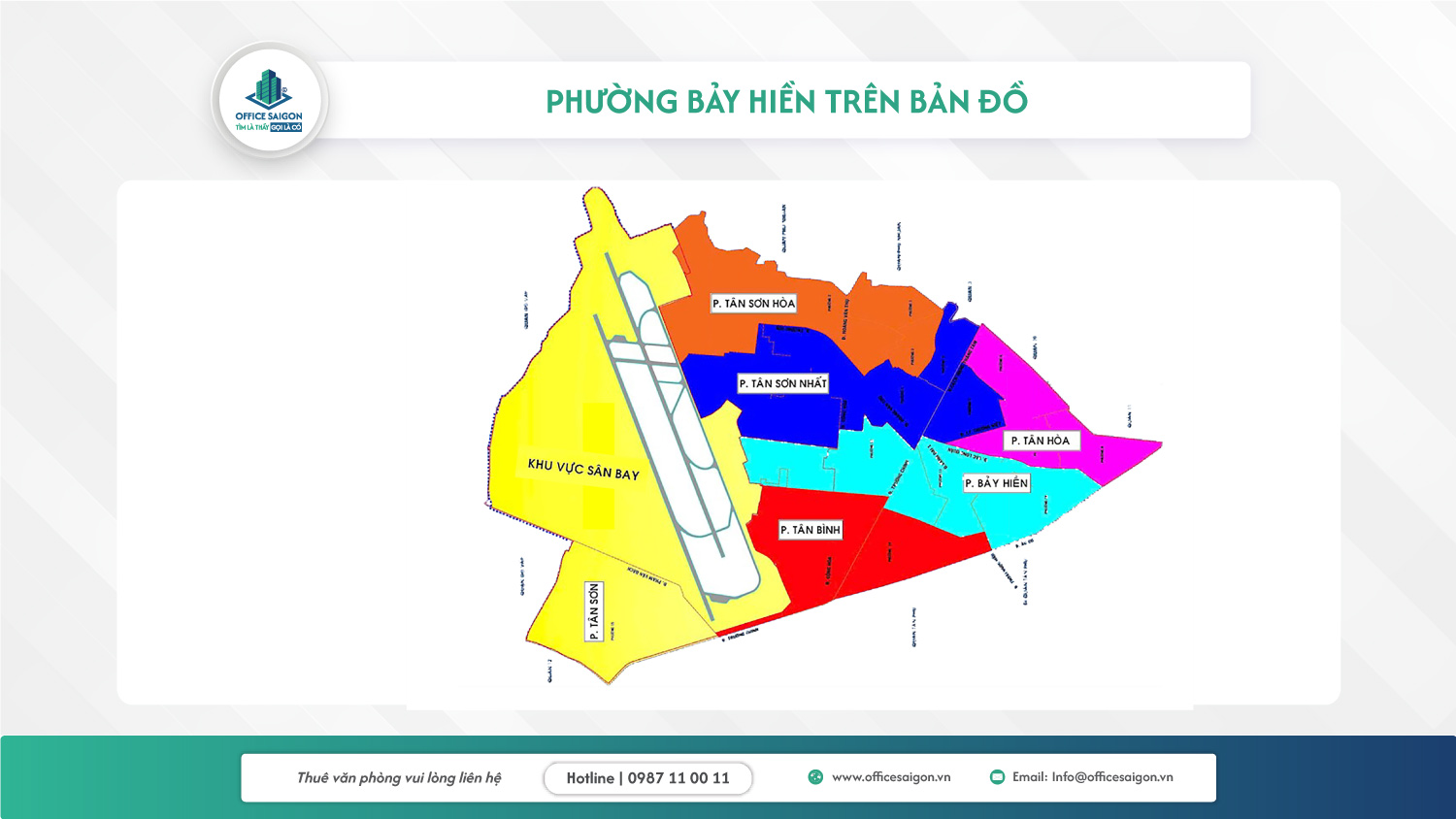 Vị trí địa lý phường Bảy Hiền trên bản đồ