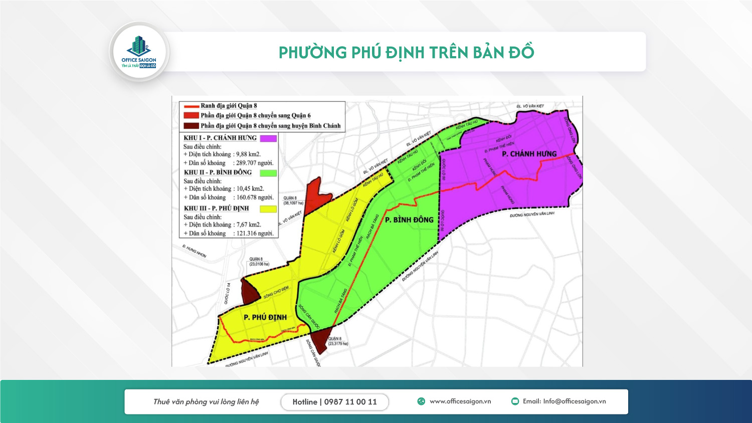 vị trí phường Phú Định trên bản đồ
