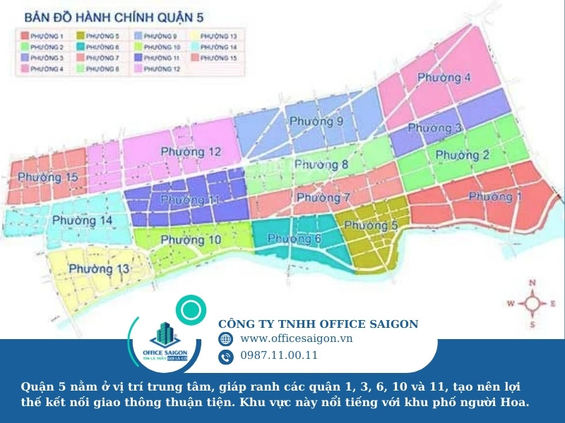 Bản đồ quận 5