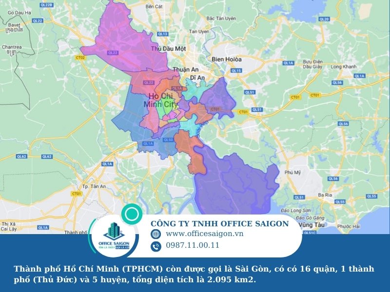 Bản đồ TPHCM