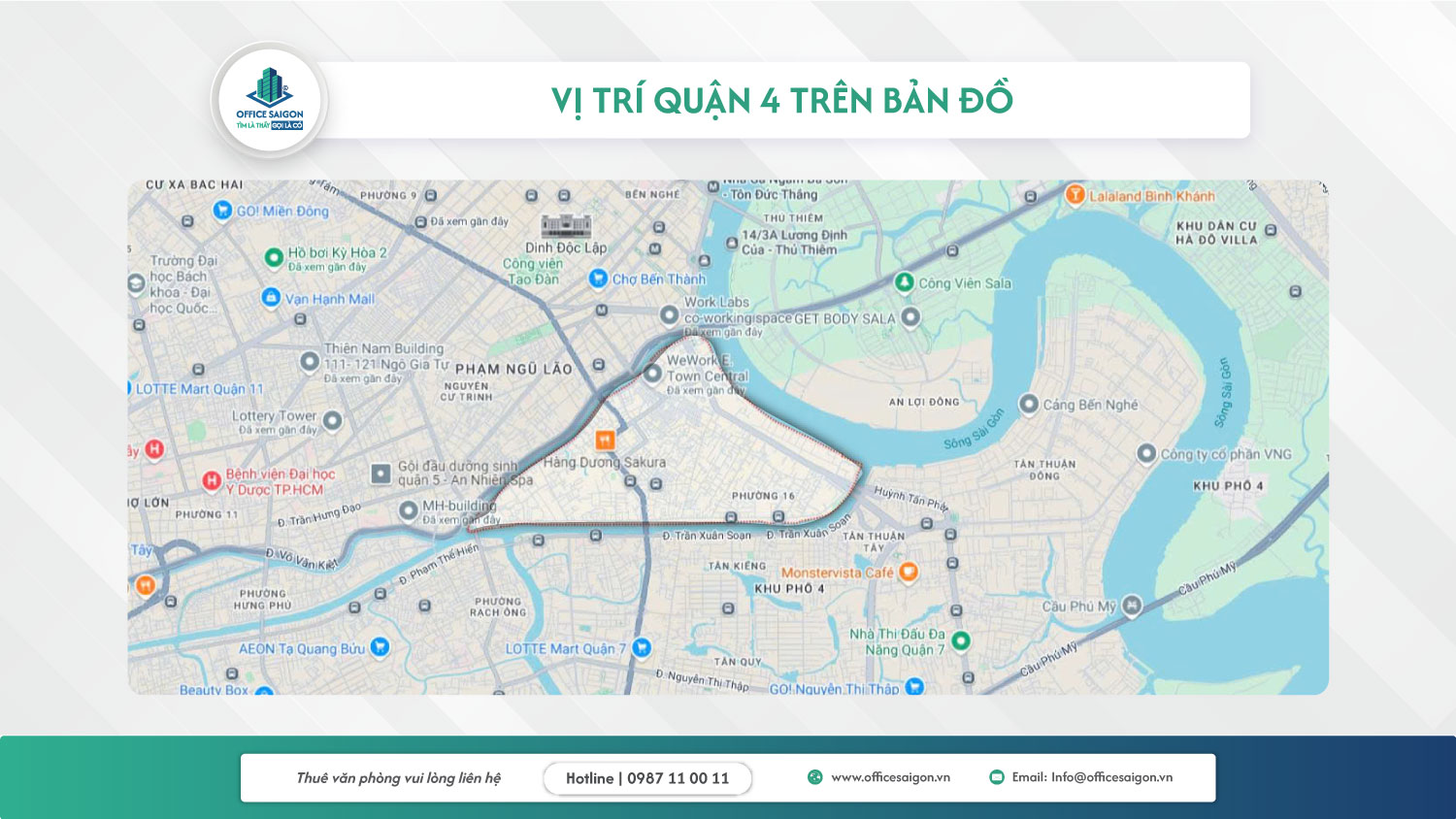 Vị trí chiến lược của quận 4