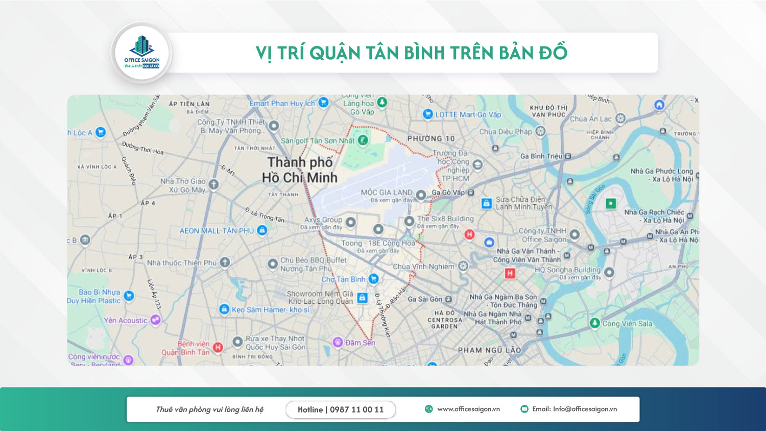 vị trí quận Tân Bình