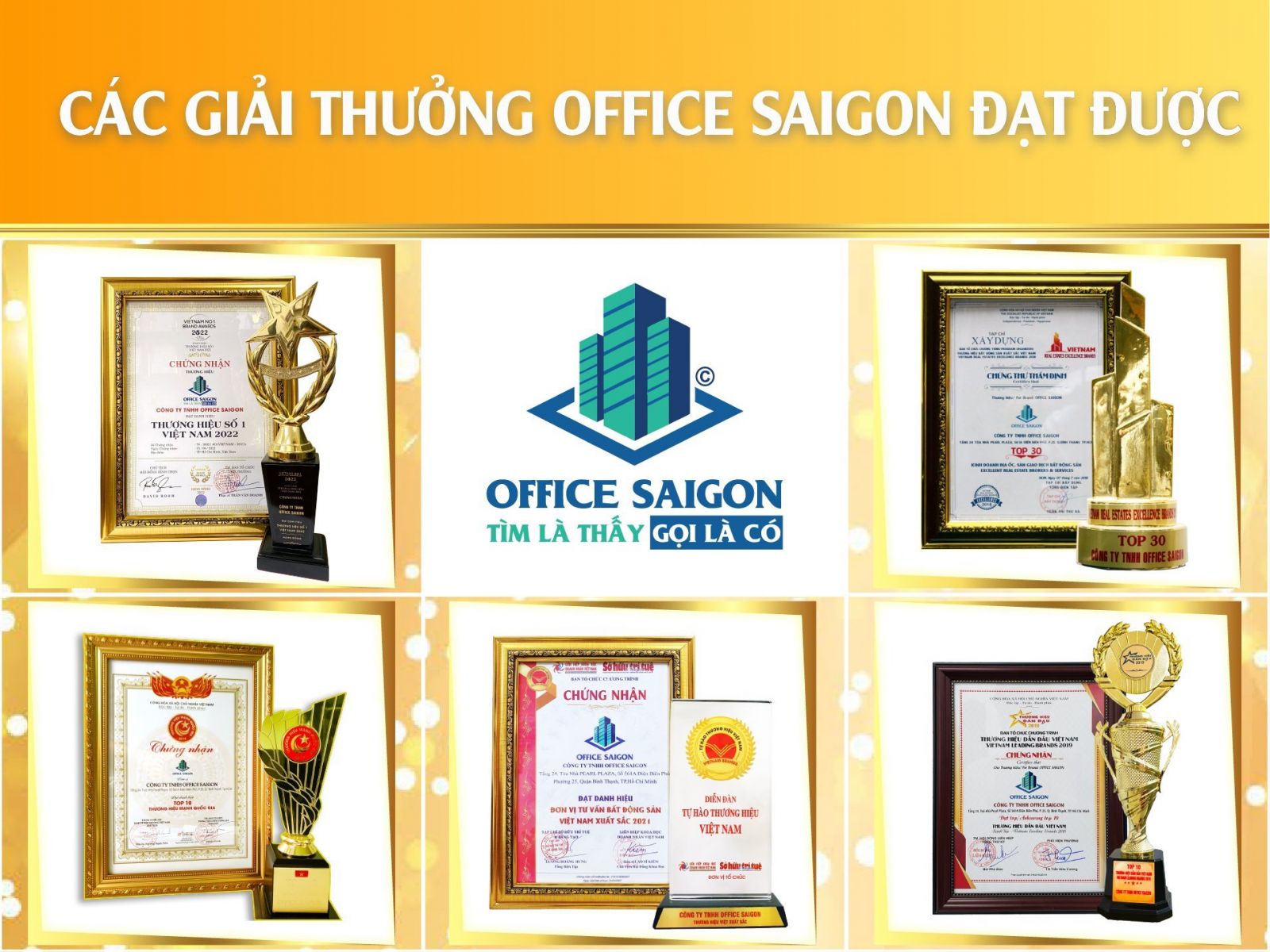 Giai thuong Office Saigon dat duoc