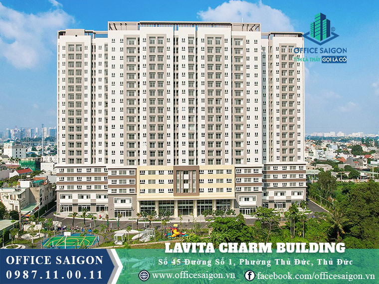 Ảnh chụp từ bên ngoài tòa nhà Lavita Charm Building