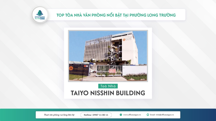 tòa nhà văn phòng phường Long Trường