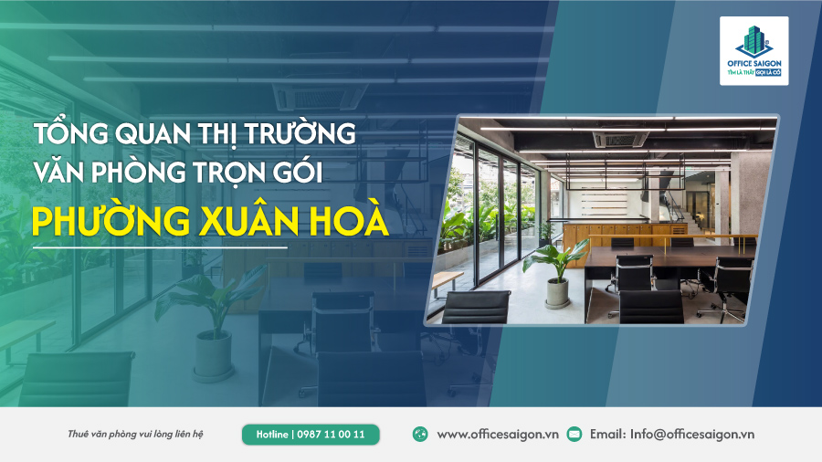 Tổng quan thị trường văn phòng trọn gói phường Tân Sơn Hòa năm 2025