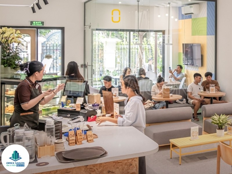 t không gian làm việc cao cấp với thiết kế mở