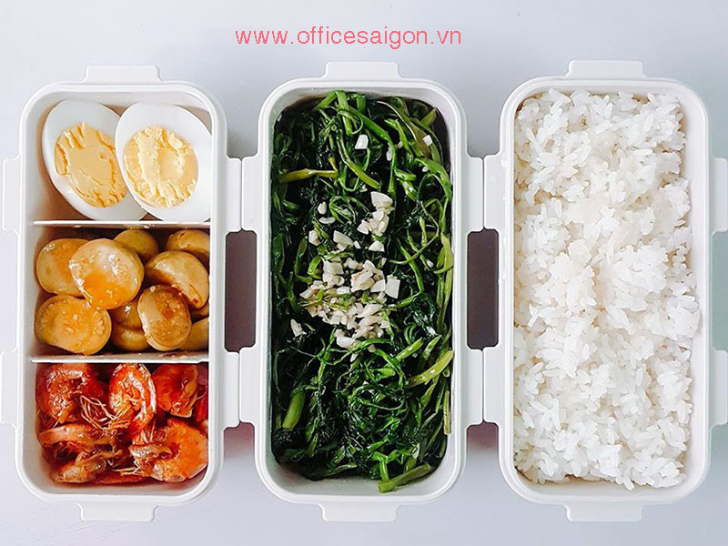 mang theo cơm nhà giúp bữa trưa tại văn phòng chất lượng hơn