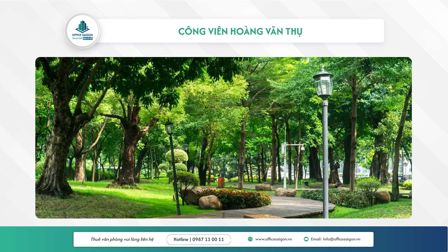 Tiện ích văn phòng cho thuê tại phường Tân Sơn Nhất