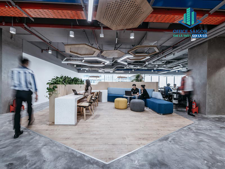 khong gian coworking space upgen viettel theo loi thiet ke hien dai