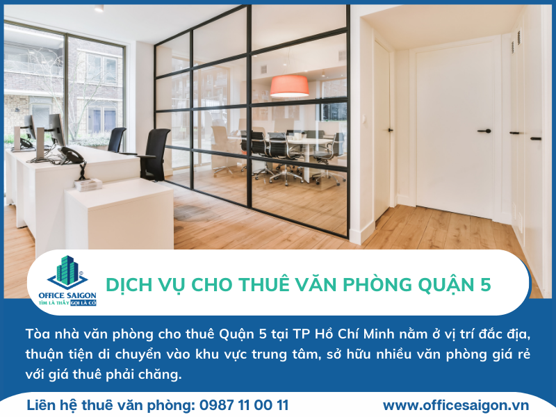 Dich vu cho thue van phong quan 5