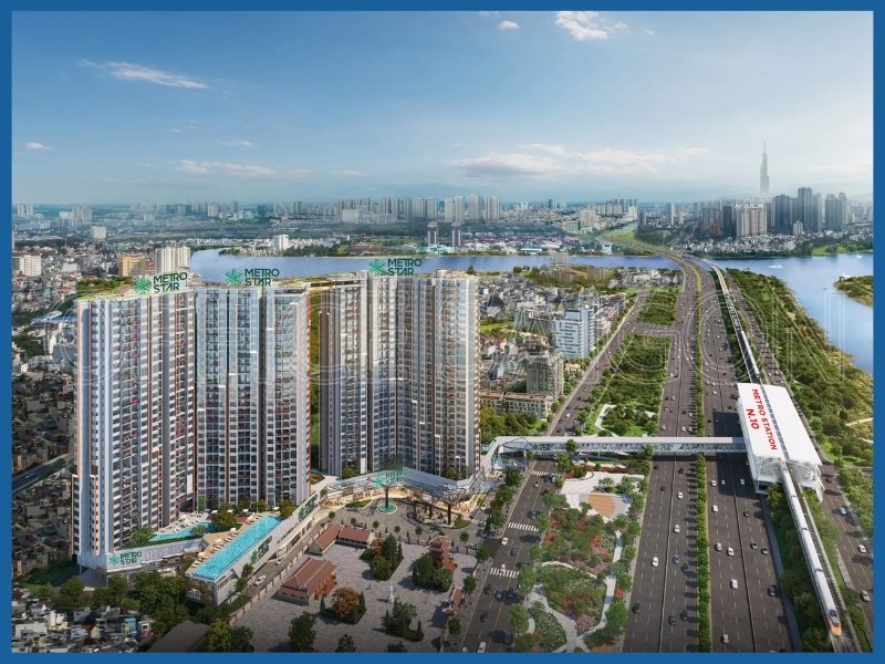 Dự án Metro Star – căn hộ cao cấp chuẩn Singapore liền kề ga metro.