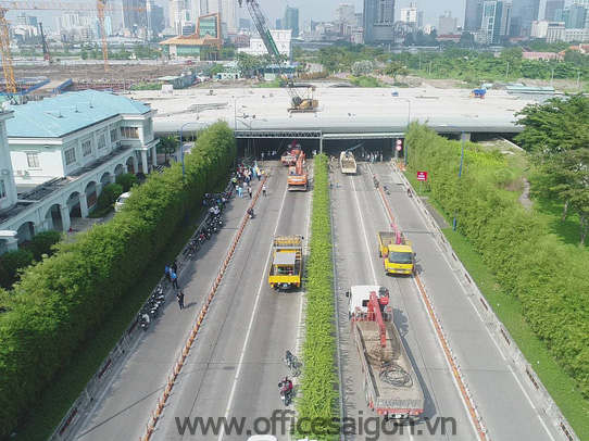 Giao thông ở quận 1 thuận tiện