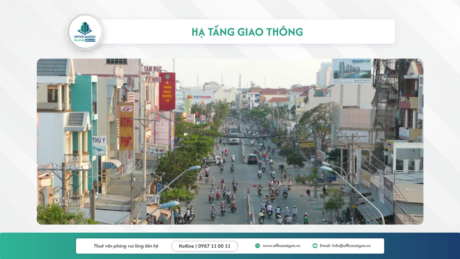 Hạ tầng giao thông tại Phường Phú Thuận