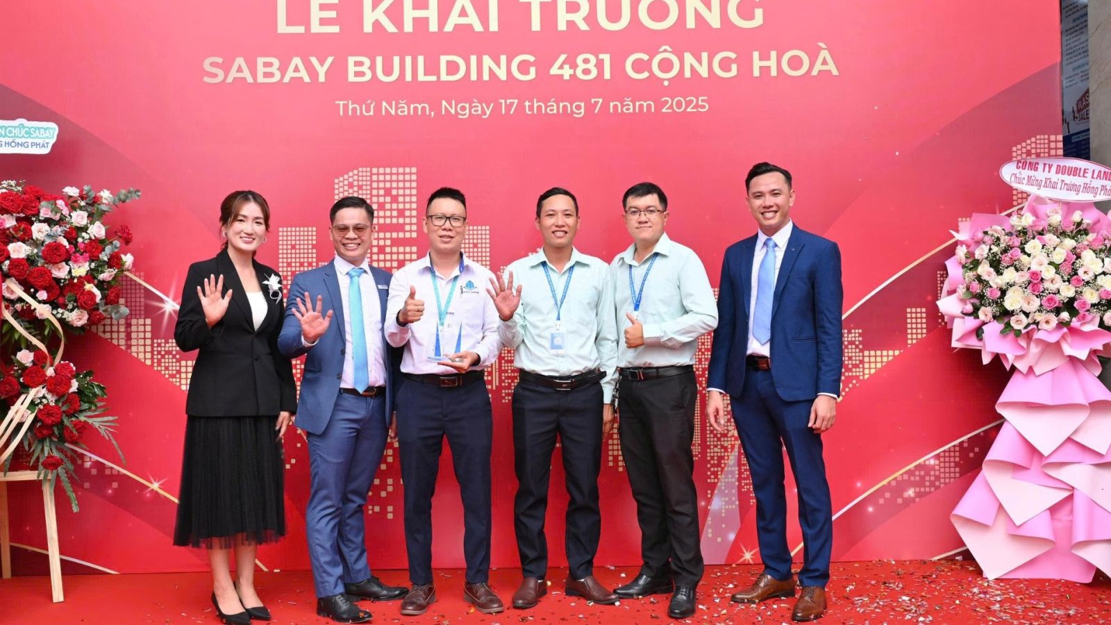 Office Saigon tham dự sự kiện khai trương tòa nhà Sabay Airport