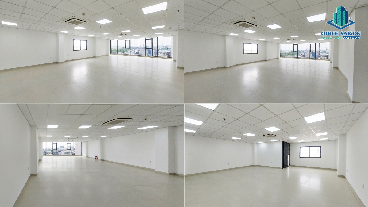 Mặt bằng sàn văn phòng cho thuê tiêu biểu tại Sabay Airport