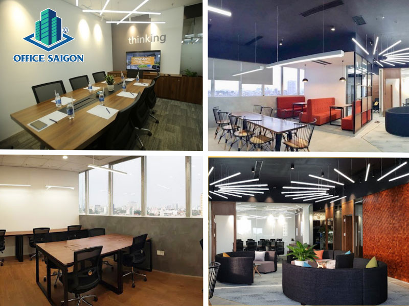 Không gian bên trong coworking space quận 3 tại Comspace Office