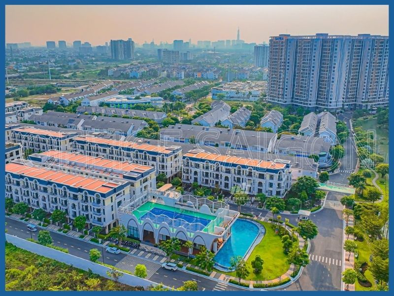 khu dân cư hiện đại Khang Điền tại phường Long Trường