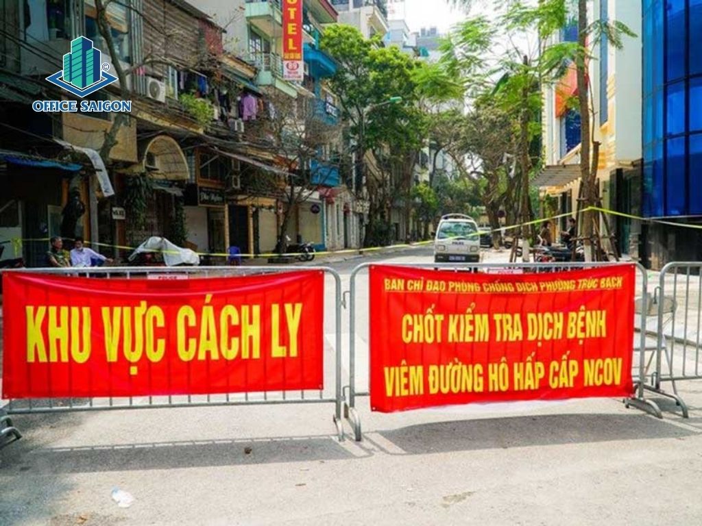 Khu cách ly trên một tuyến đường