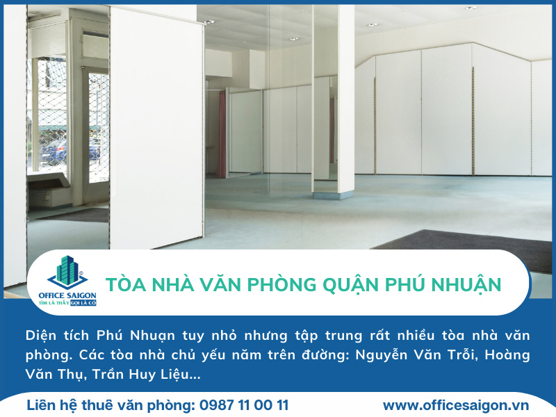 Khu vuc tap trung nhieu cao oc cho thue van phong tai Phu Nhuan