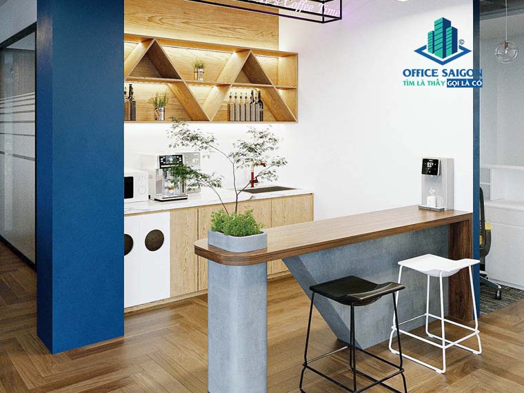 khu vuc pantry tai vk soho office 45 gia hung quan 7