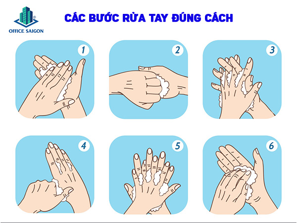 Vệ sinh tay đúng cách và tránh tiếp xúc tay quá nhiều